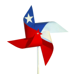 Set 10 Remolino Chile Para Armar Fiestas Patrias