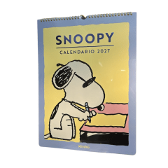 Calendario 2027 Snoopy 40x30cm Mooving