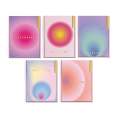 Cuaderno Triple Carta Mat 7mm 120Hjs Aura Rhein