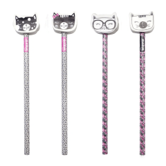 Lapiz Con Goma Cat Wero