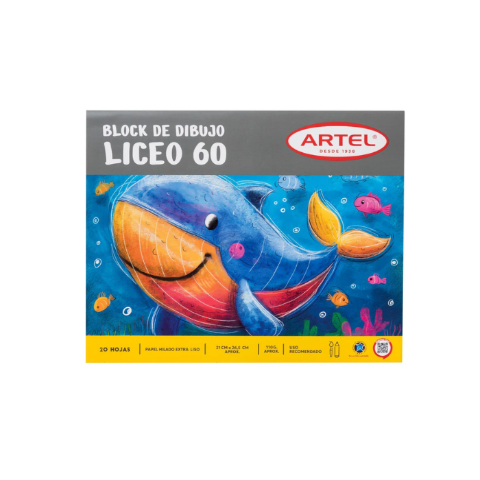 Block Dibujo Liceo C20 106Gr 20Hj2