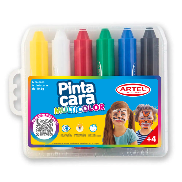 Pinta Cara 6 Colores1