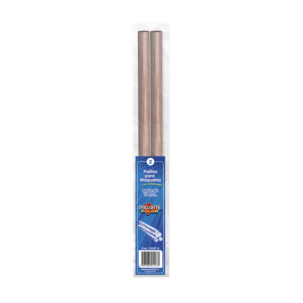 Palito Para Maqueta Redondo 50Cm3