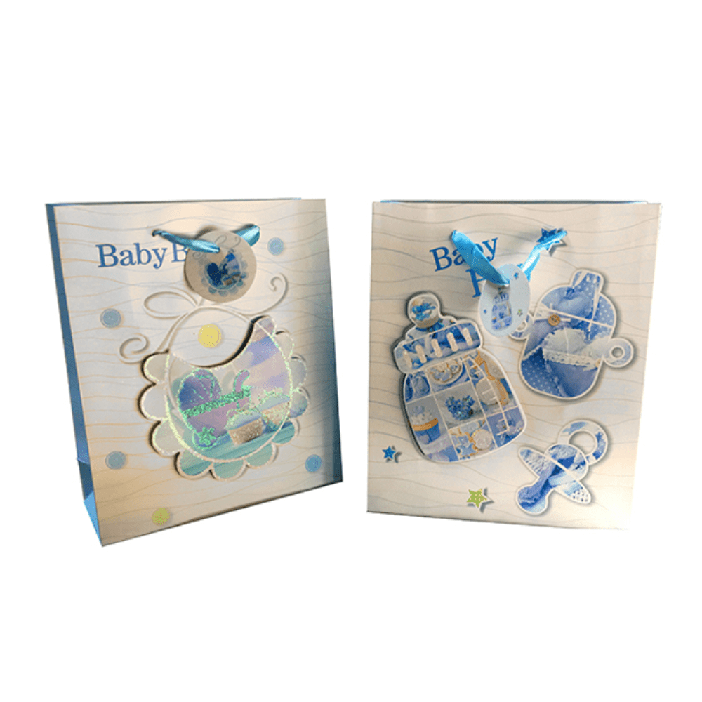 Bolsa Regalo Grande 26x32 Baby Boy Feco1