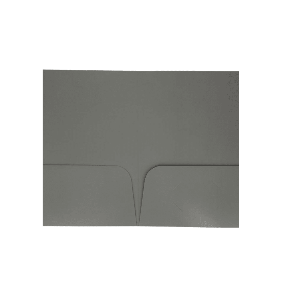 Carpeta Carta Carton Gris 2 Bol Nuovo1