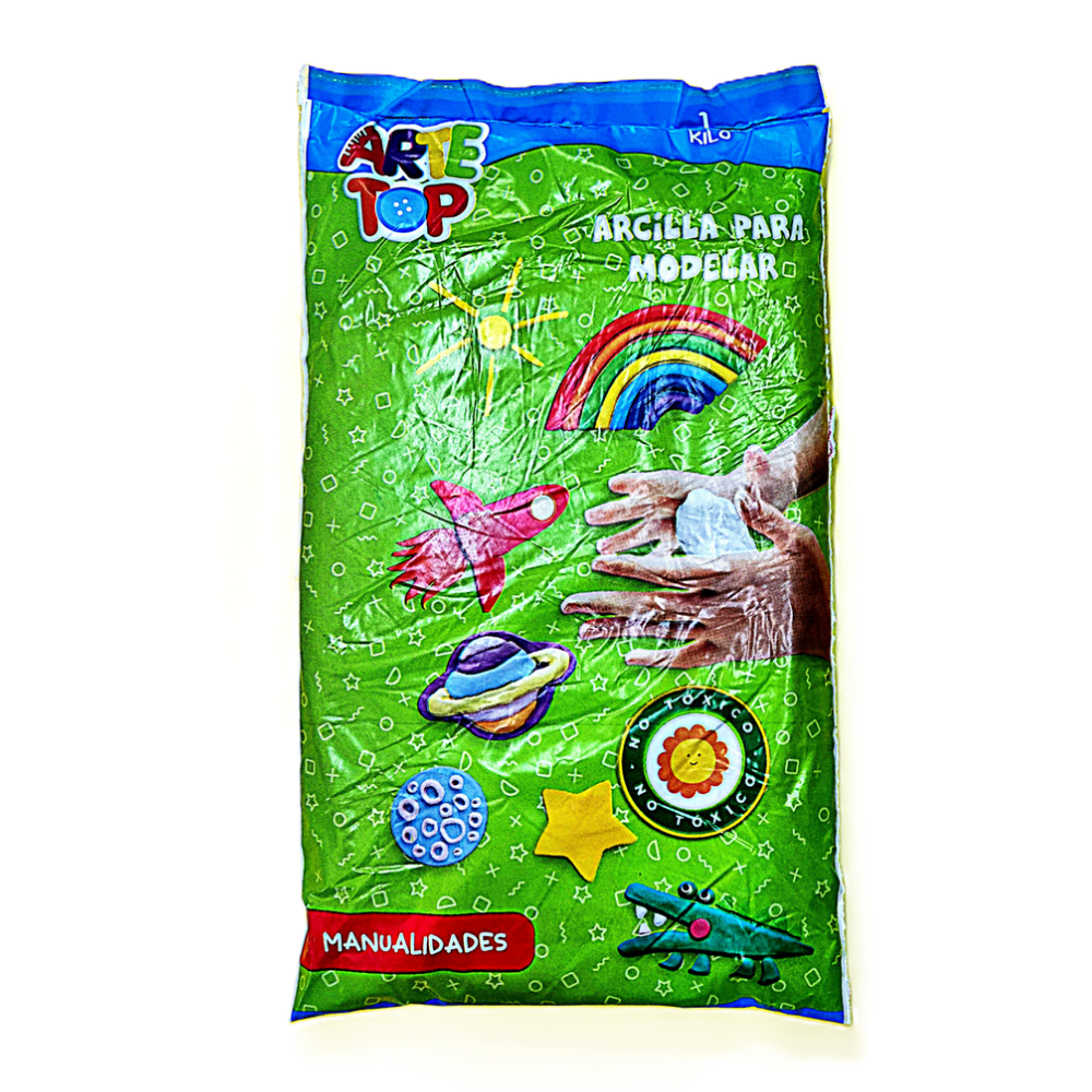 Arcilla para Modelar 1kg Arte Top1