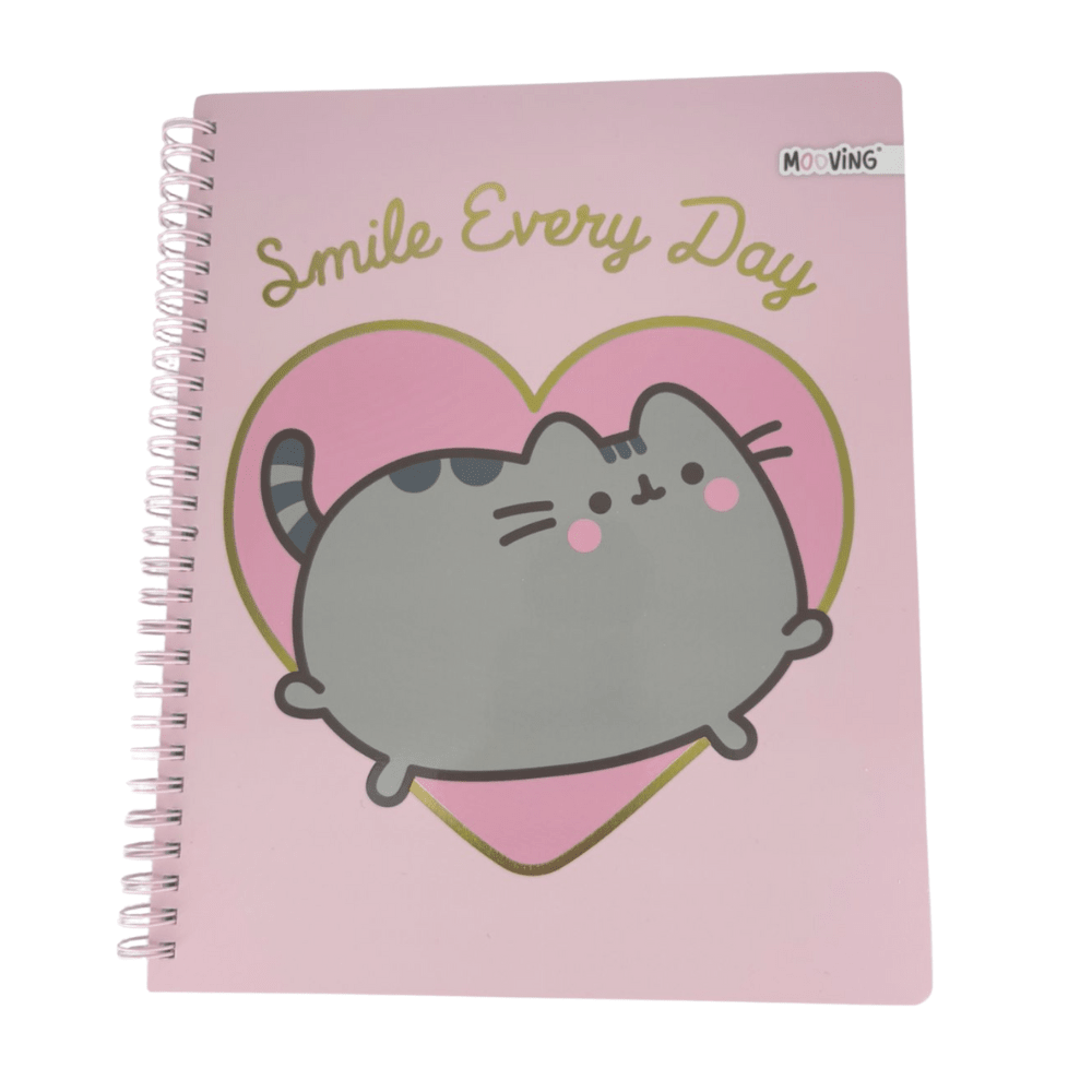 Cuaderno Universitario Mat 7Mm 100 Hjs Pusheen Mooving2