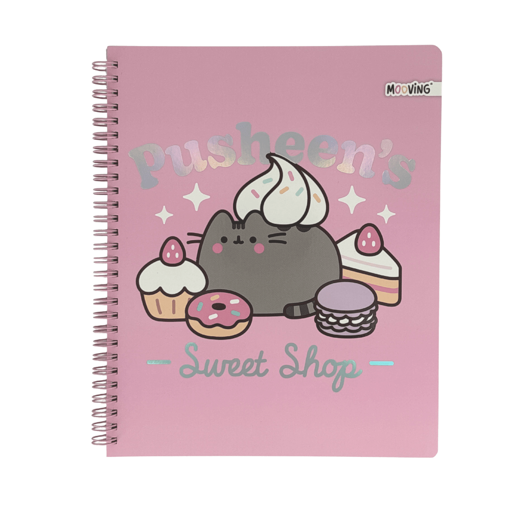 Cuaderno Universitario Mat 7Mm 100 Hjs Pusheen Mooving5