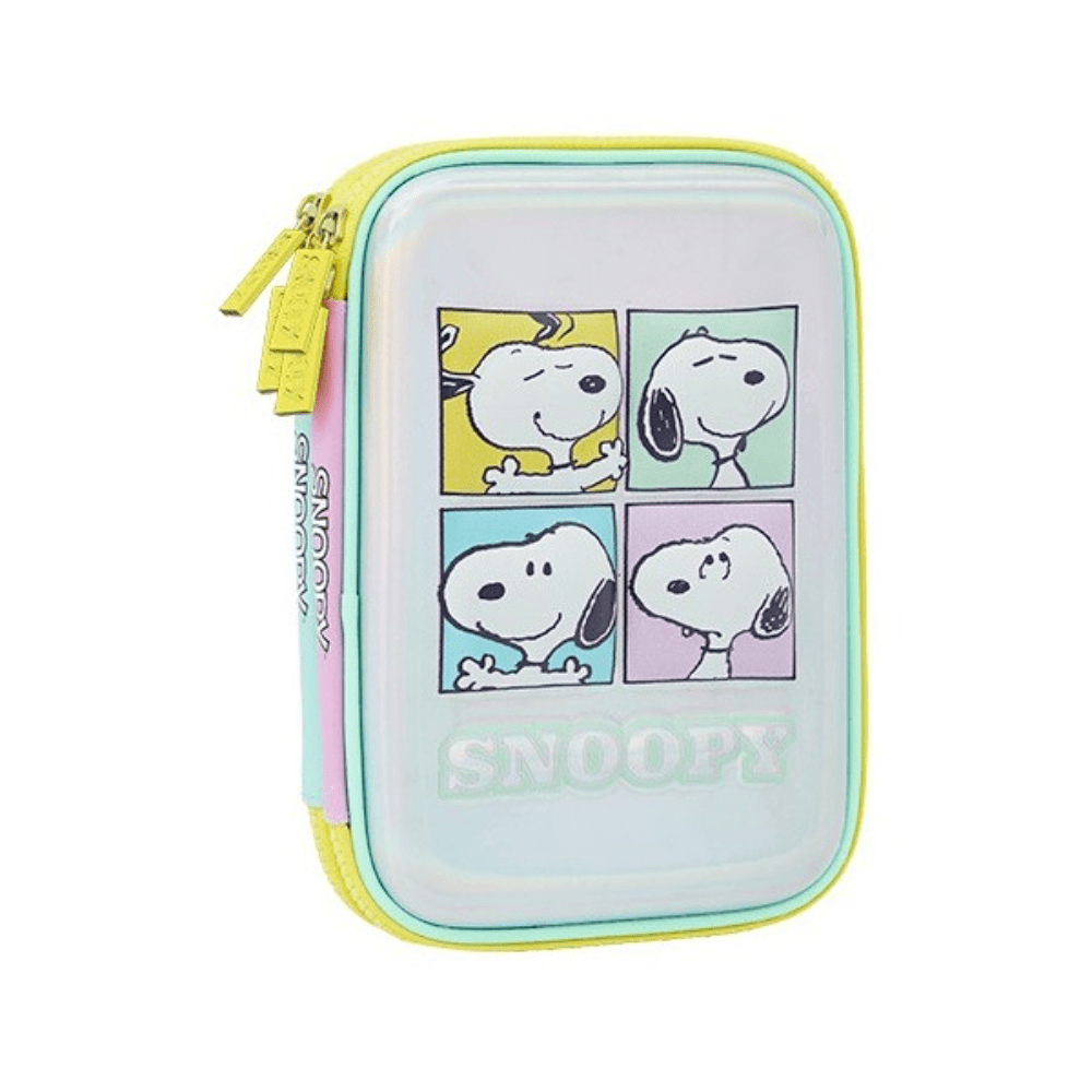Estuche Doble Cierre Eva Snoopy Mooving1