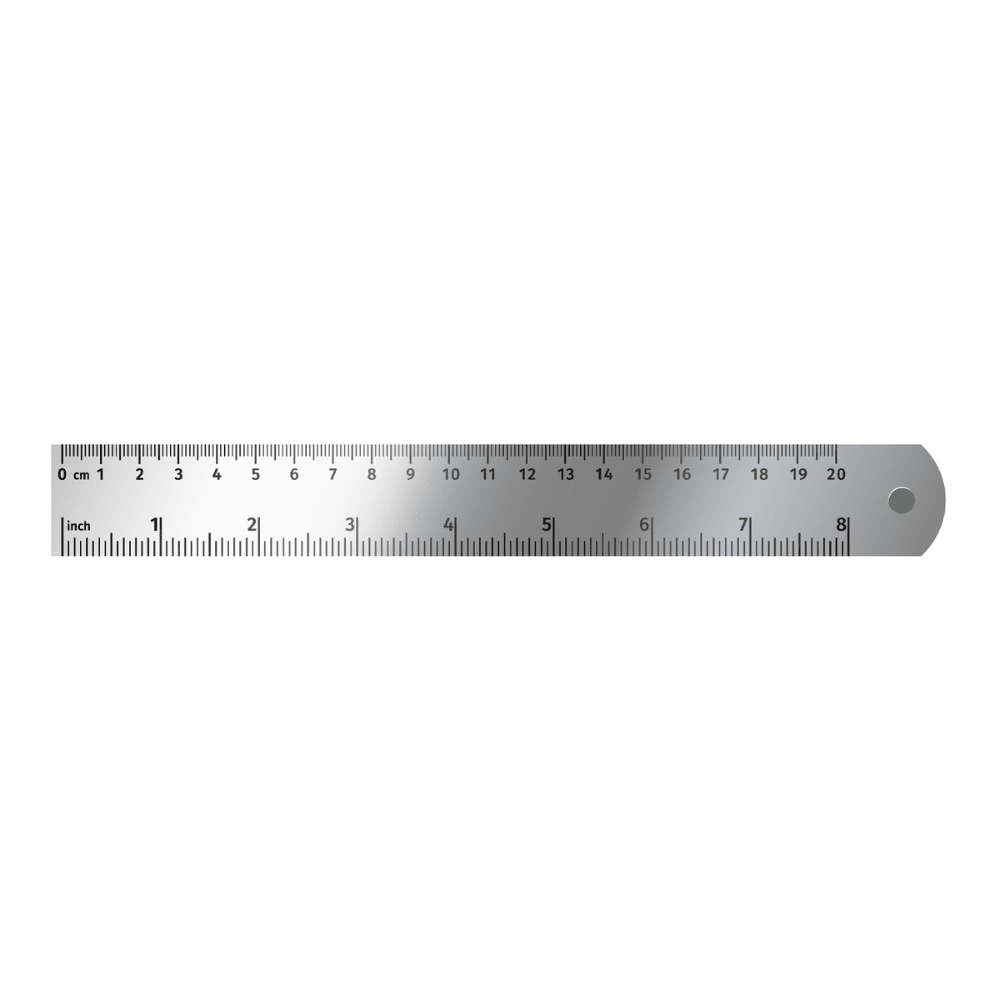 Regla Metalica 20Cm Proarte1