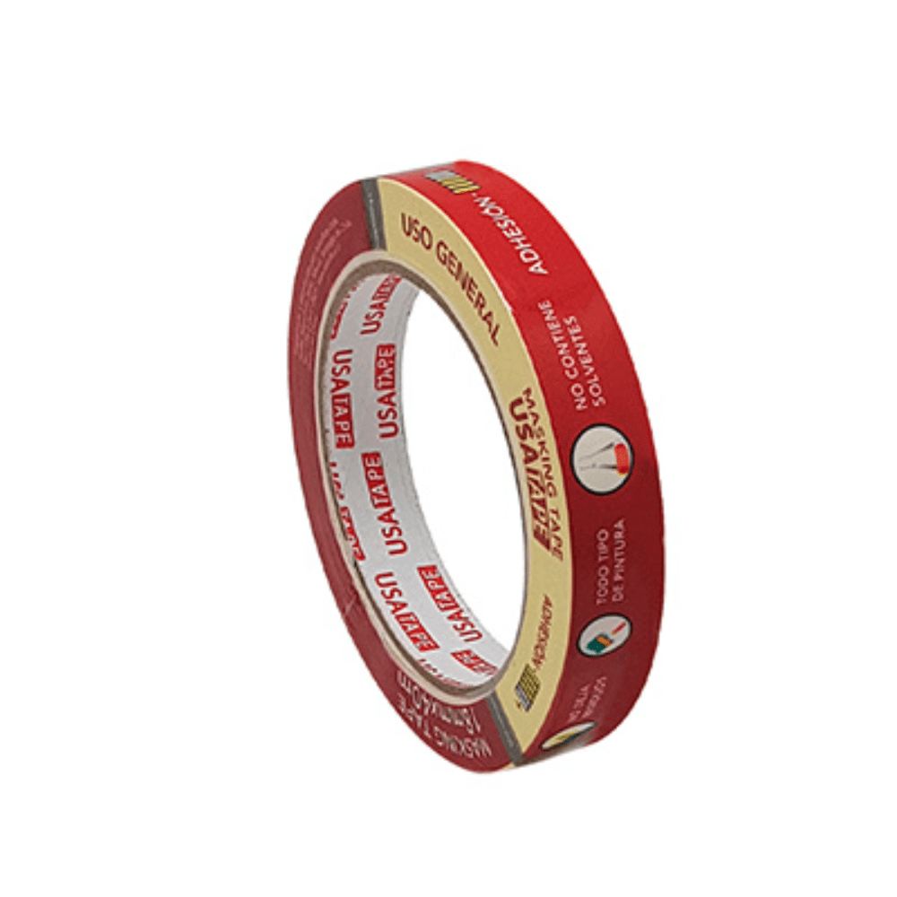 Pegote / Masking Tape 18Mm X 40 Mts 125 Mic1