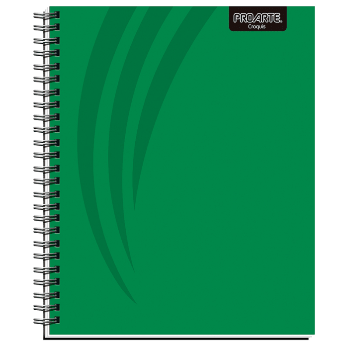 Cuaderno Universitario Croquis 100Hj Tapa Dura Liso Proarte1