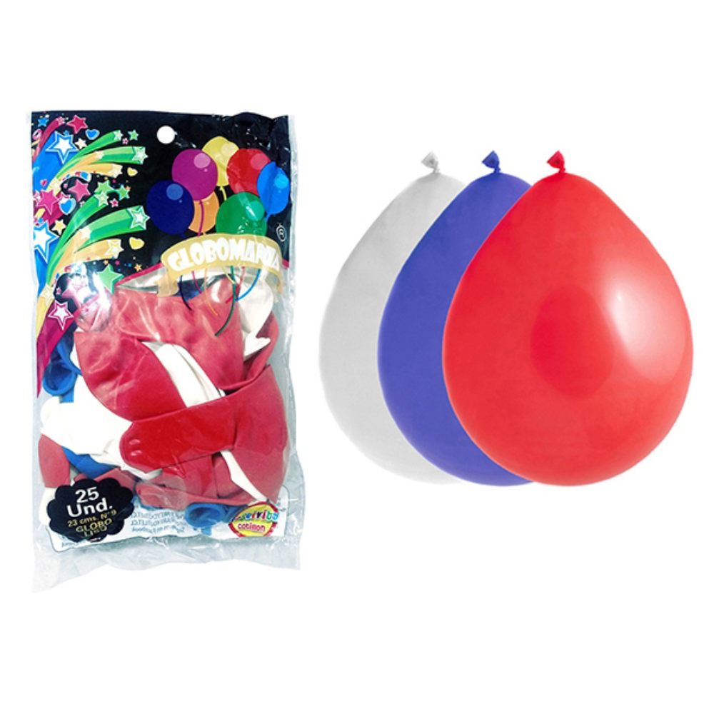 Globo N9 Liso 25Un13