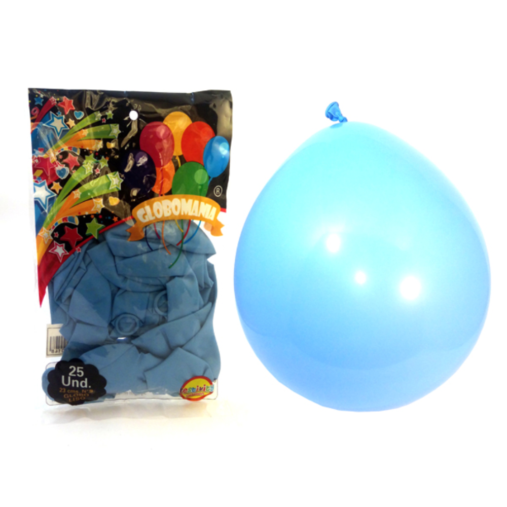 Globo N9 Liso 25Un12