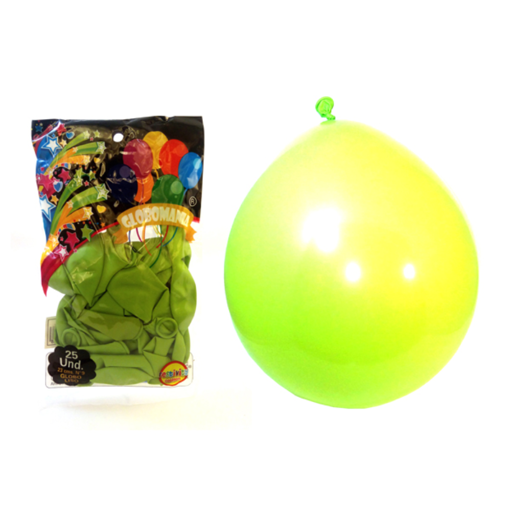 Globo N9 Liso 25Un1