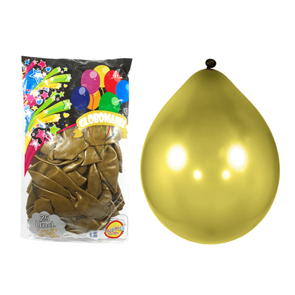 Globo N9 Perlado 25Un5