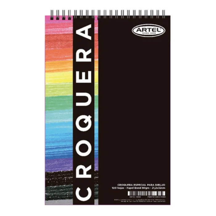 Croquera Oficio 80Grs 21.2x32Cm 100Hj1