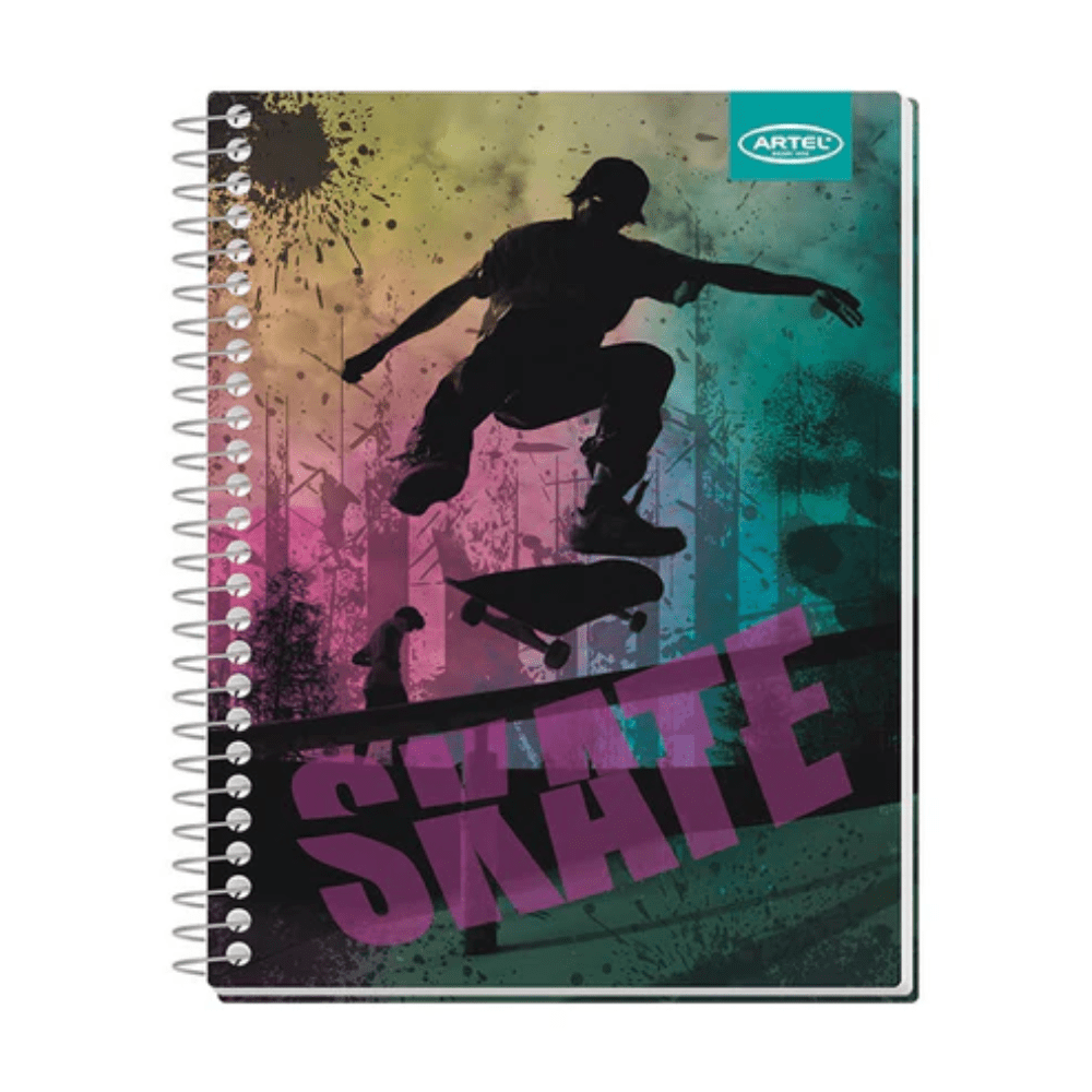 Cuaderno Triple Carta Mat 7mm 120Hjs Sport Artel4