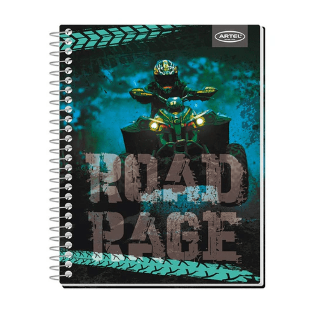 Cuaderno Triple Carta Mat 7mm 120Hjs Sport Artel3