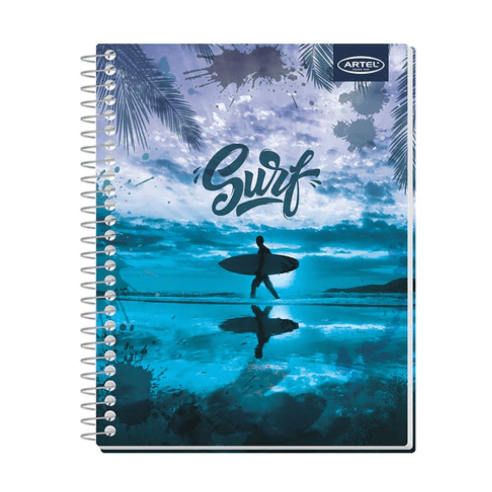 Cuaderno Triple Carta Mat 7mm 120Hjs Sport Artel2