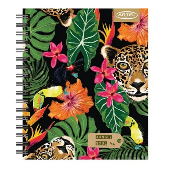 Cuaderno Cuarta 17x21Cm 7Mm 120Hj Jungle2