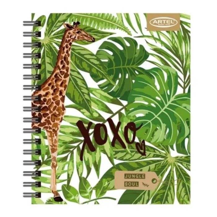 Cuaderno Cuarta 17x21Cm 7Mm 120Hj Jungle3