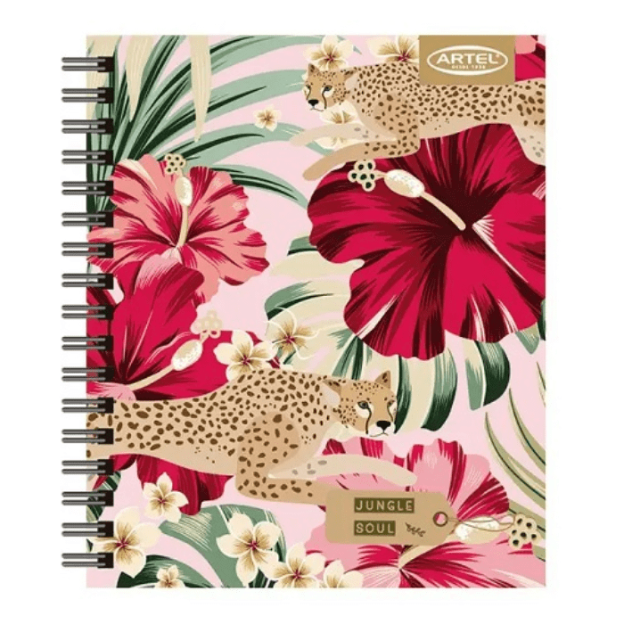 Cuaderno Cuarta 17x21Cm 7Mm 120Hj Jungle1