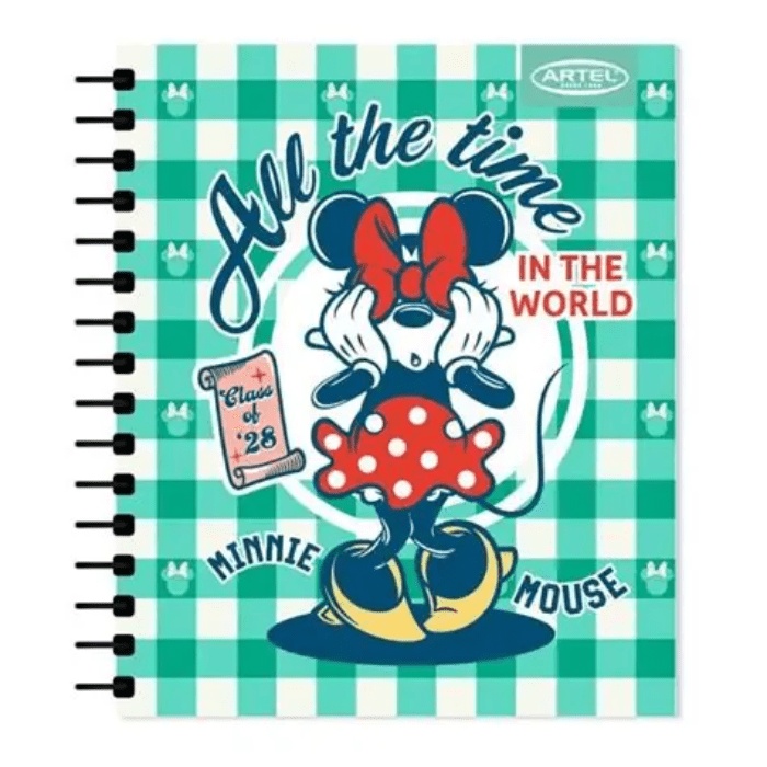 Cuaderno Cuarta 17x21Cm 7Mm 120Hj Minnie1