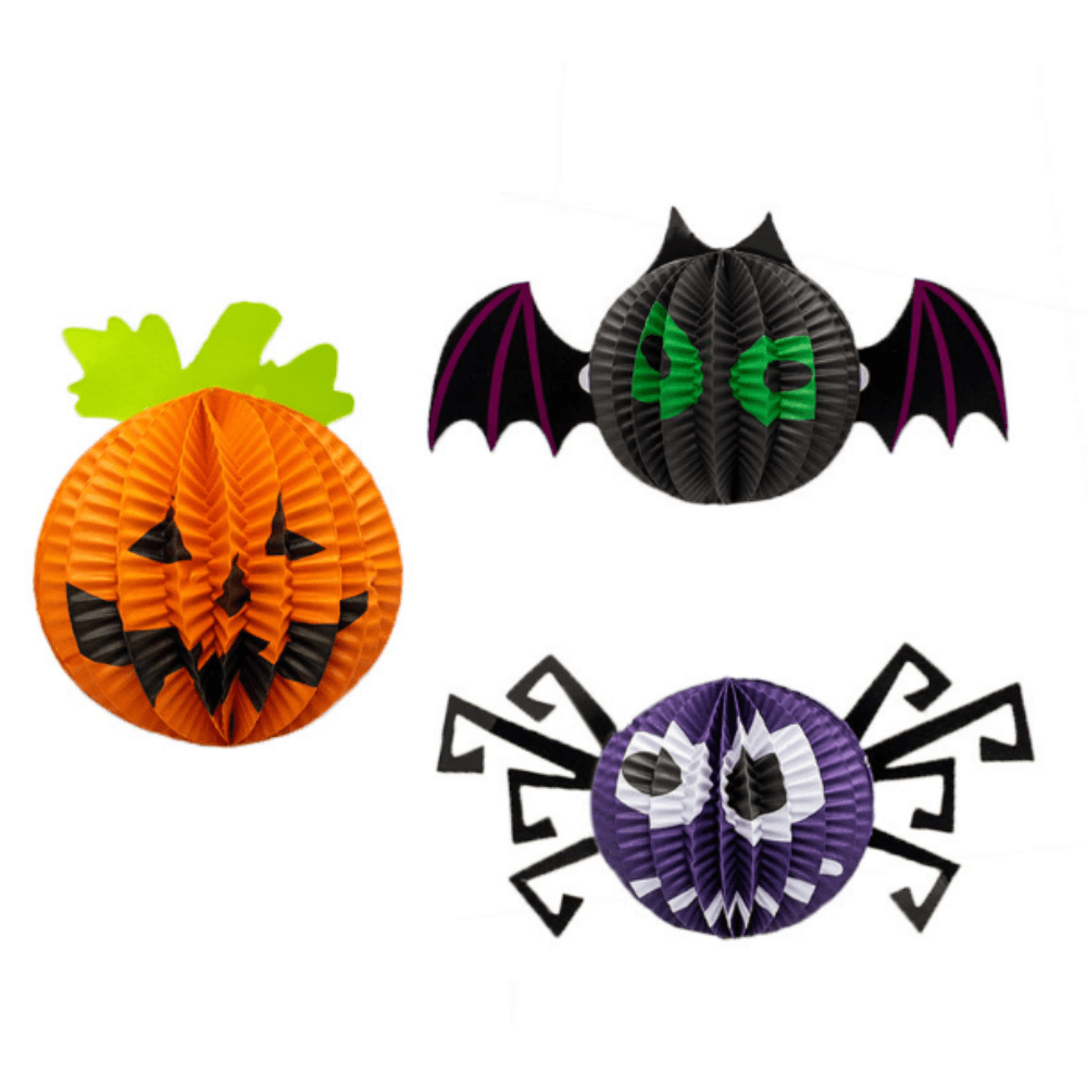 Guirnalda Halloween Personajes Feco1