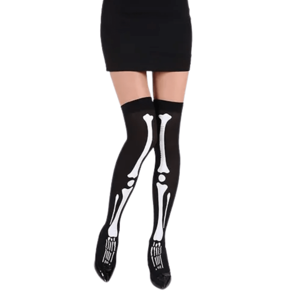Panty Negro Esqueleto Feco1