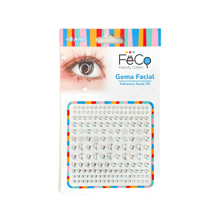 Adhesivo Facial 3D Estrella Luna1