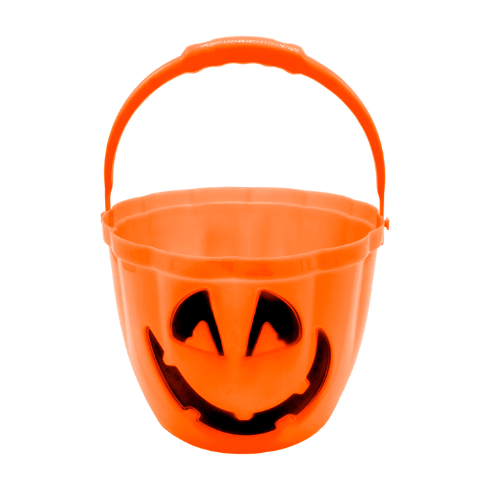 Canasto Plastico 23X16Cm Calabaza Led1