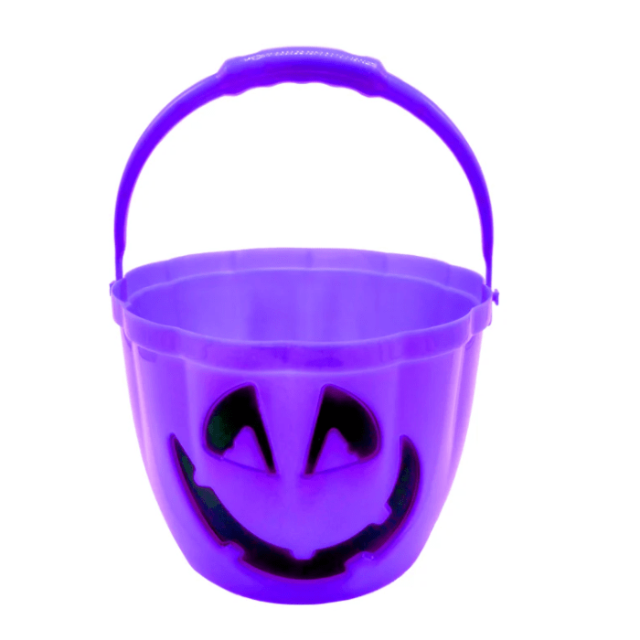 Canasto Plastico 23X16Cm Calabaza Led3