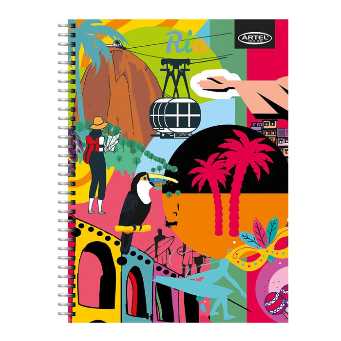Cuaderno Triple Carta Mat 7mm 150Hj Urban3