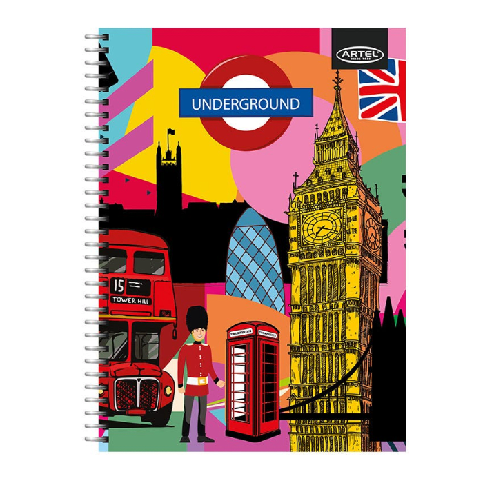 Cuaderno Triple Carta Mat 7mm 150Hj Urban4