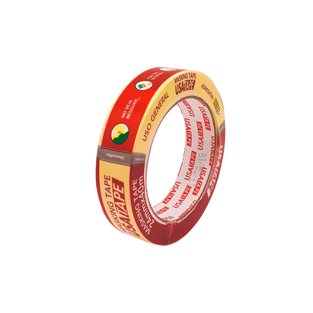 Pegote / Masking Tape 24Mm X 40 Mts 125 Mic1