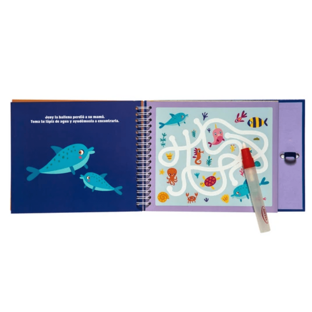Libro de Actividades Magic Water Sirenita Artel1