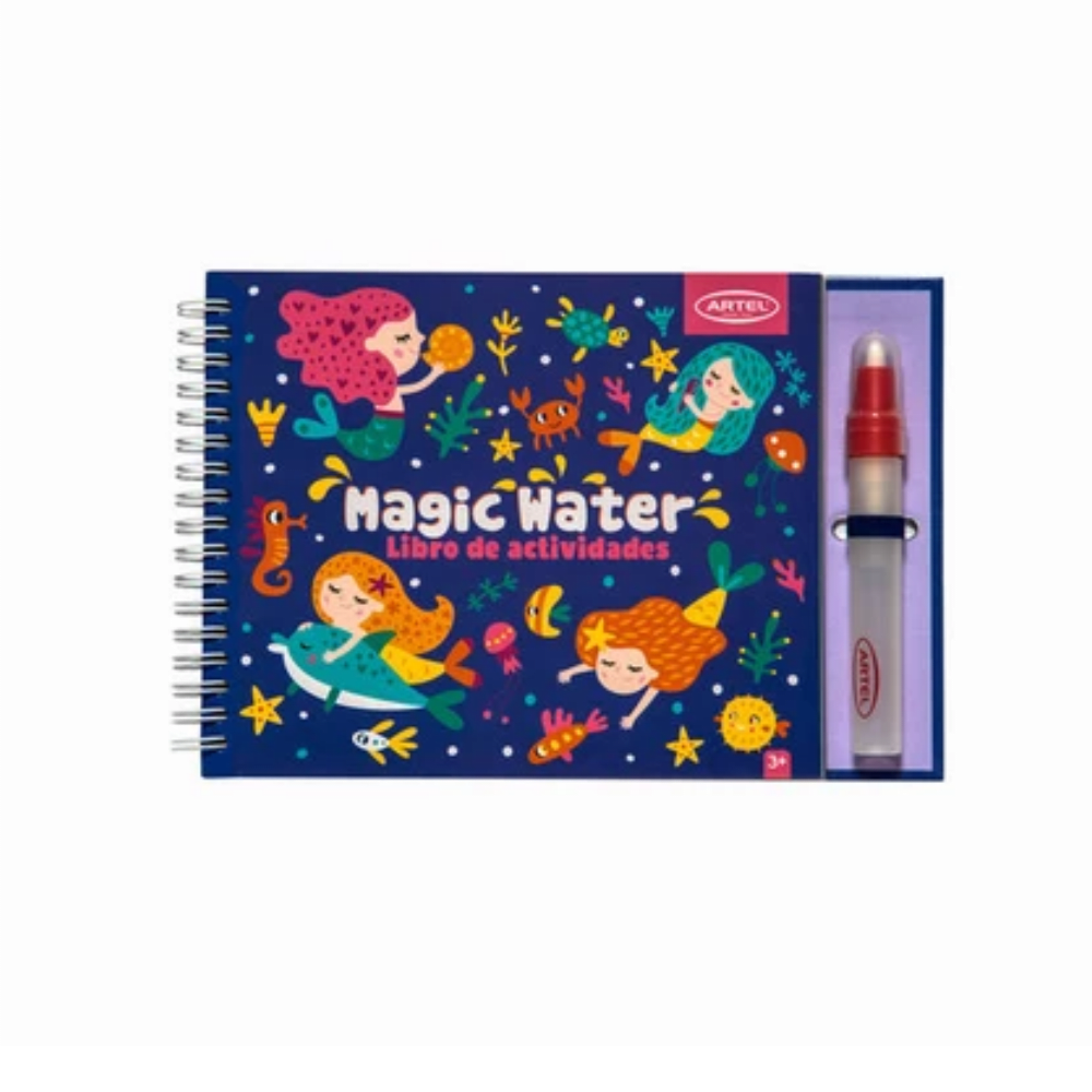 Libro de Actividades Magic Water Sirenita Artel3