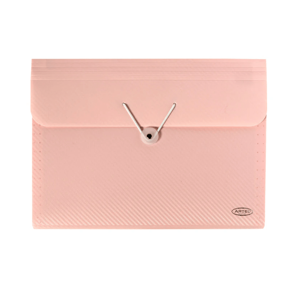 Carpeta con Fuelle Pastel 7 Divisiones Artel2