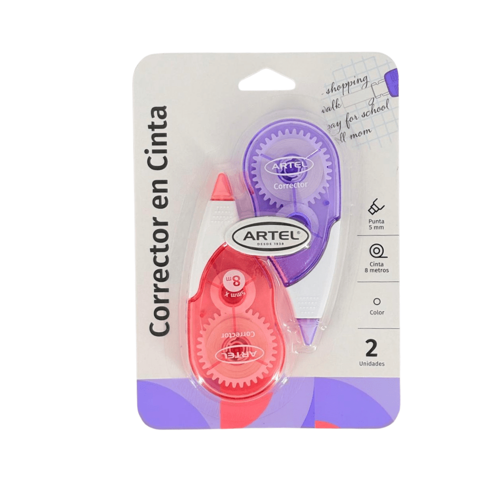 02Un Corrector Cinta 8mts Artel1
