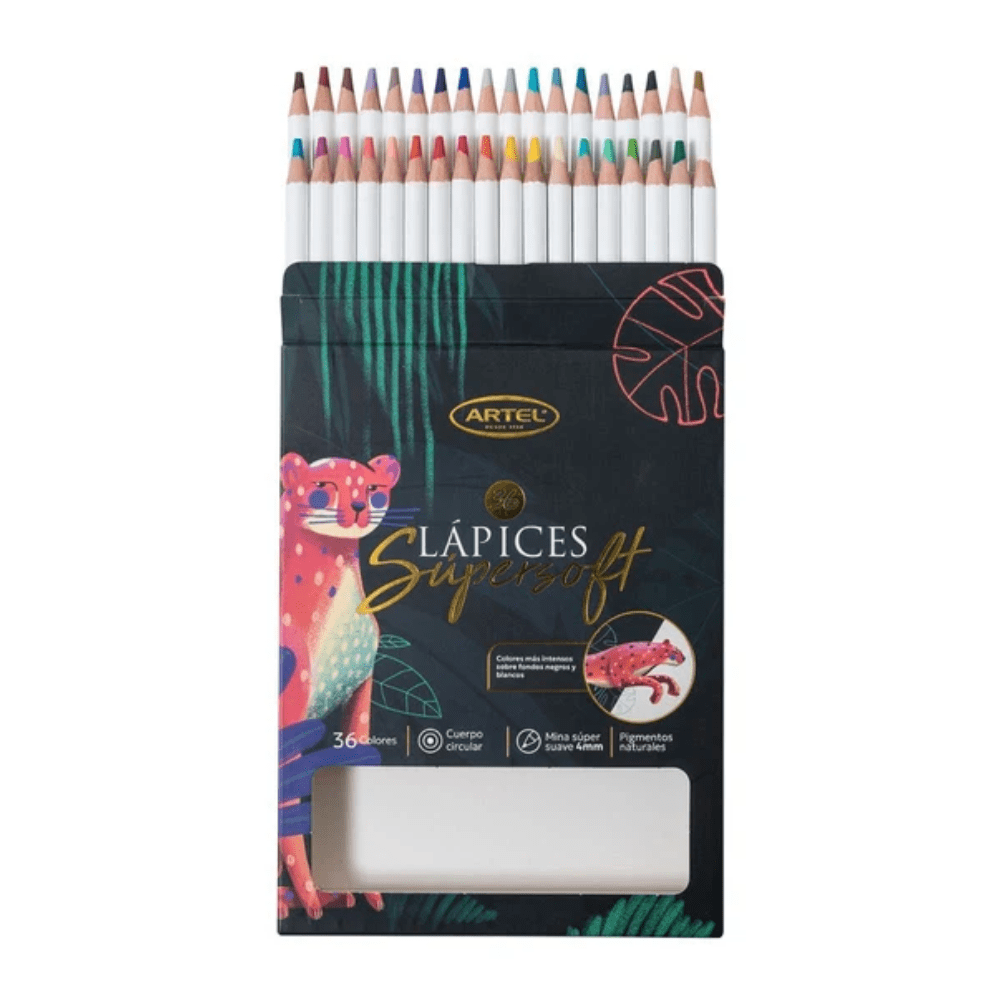 Lapiz Color 36Un Super Soft Artel1