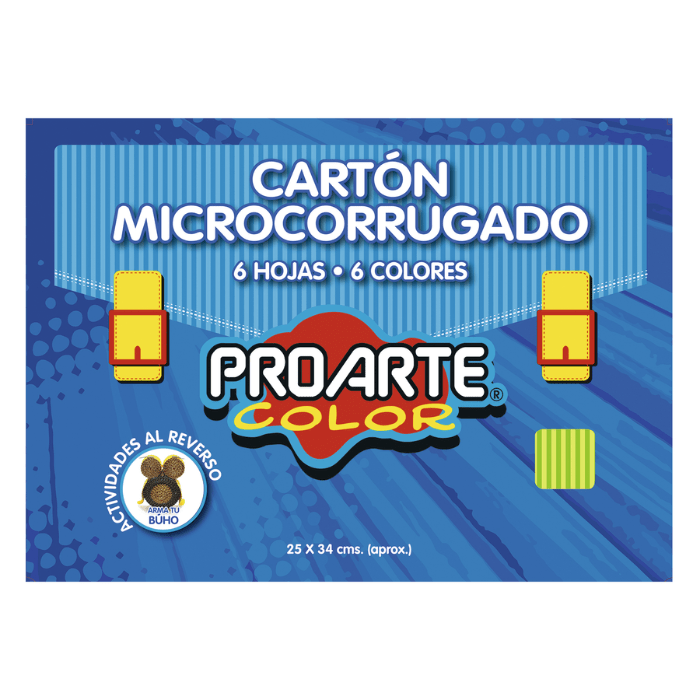 Estuche Set Microcorrugado Entretenido 6 Col A41