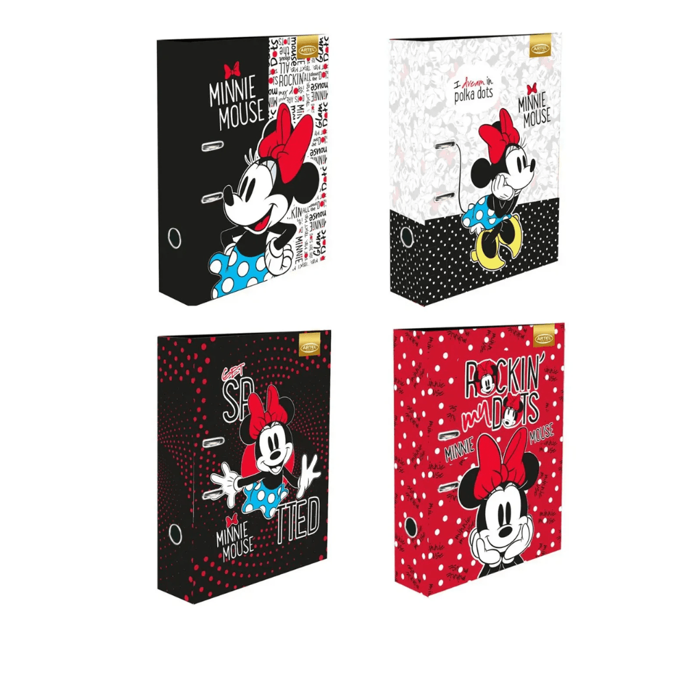 Archivador Oficio Ancho Minnie Artel1