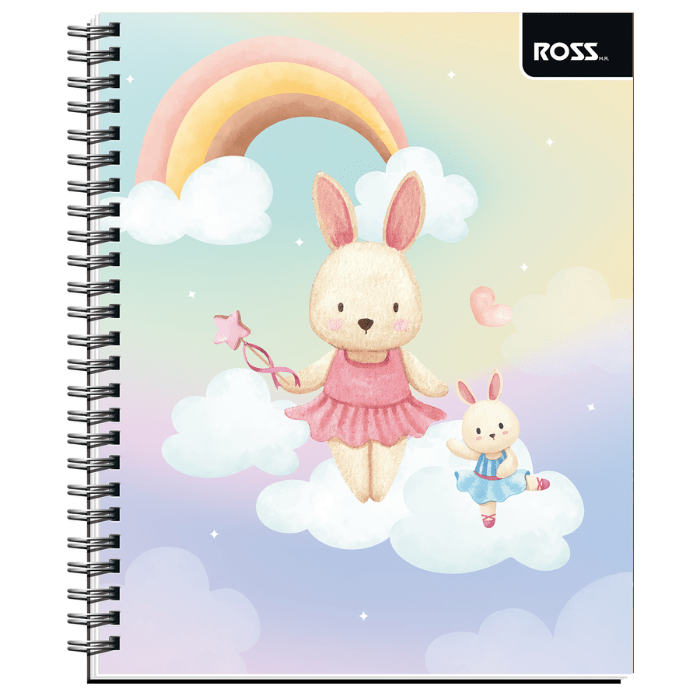 Cuaderno Universitario 7Mm 100Hj Tapa Simple Ni¤a1