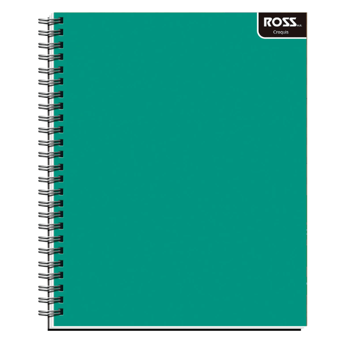 Cuaderno Universitario Croquis 100Hj Tapa Simple Liso Ross1