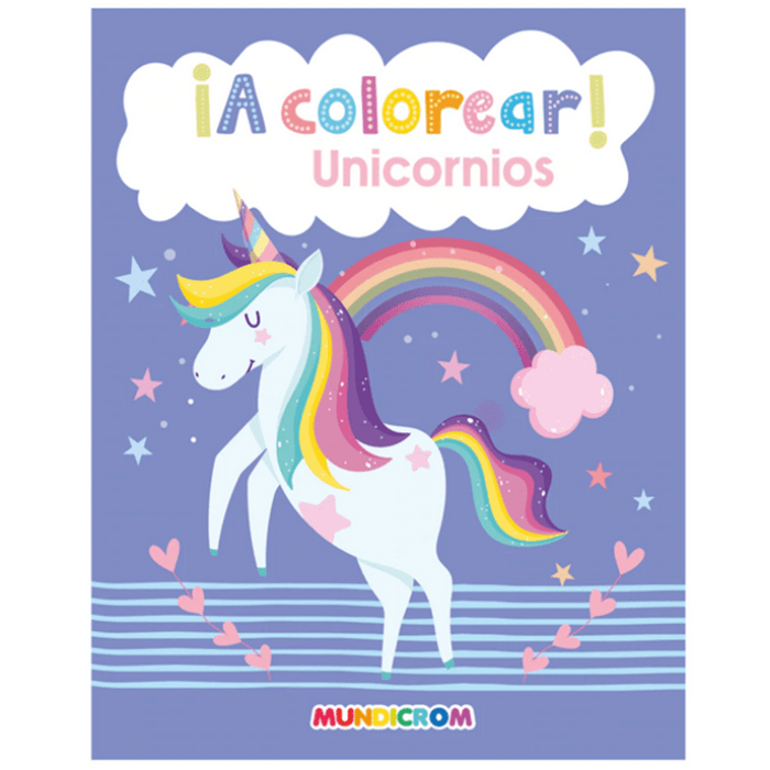 Libro para Colorear Unicornios1