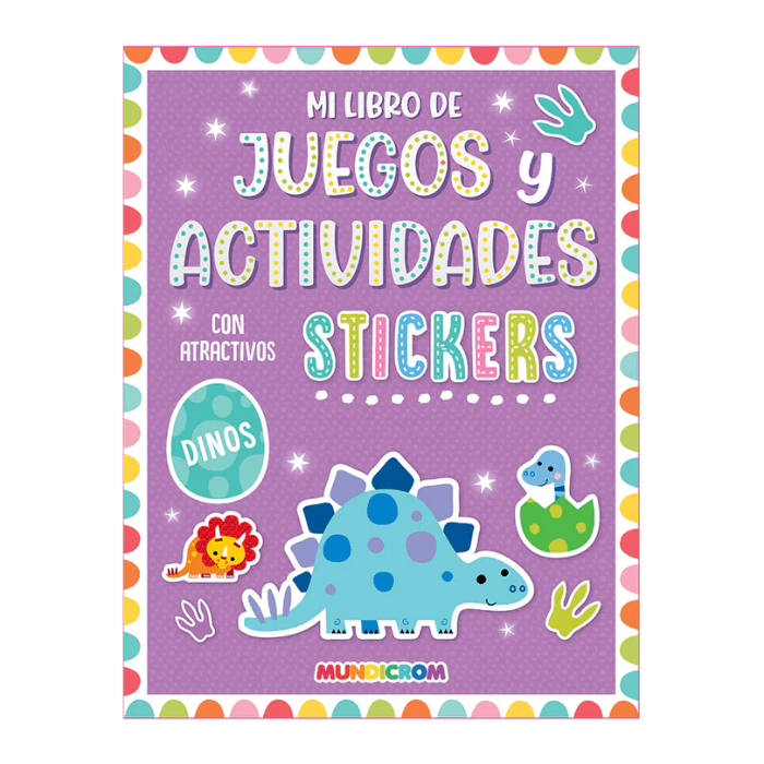 Libro Juegos Y Actividades Dinos1