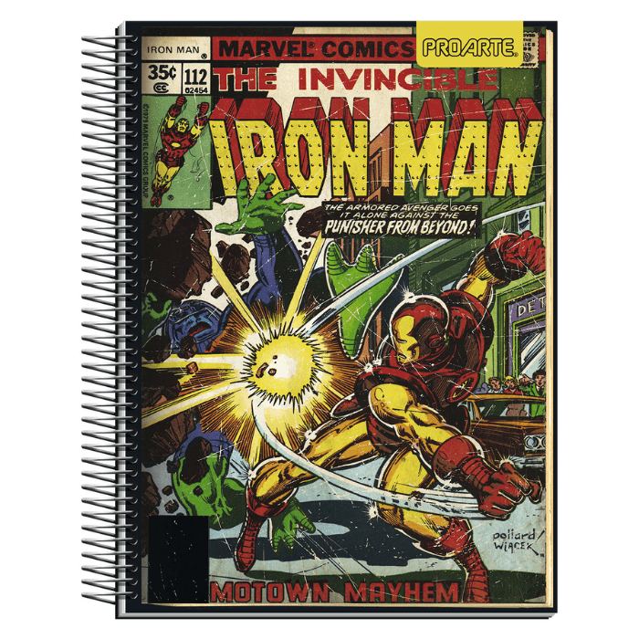 Cuaderno Triple Carta Mat 7mm 150Hj Marvel Comic4