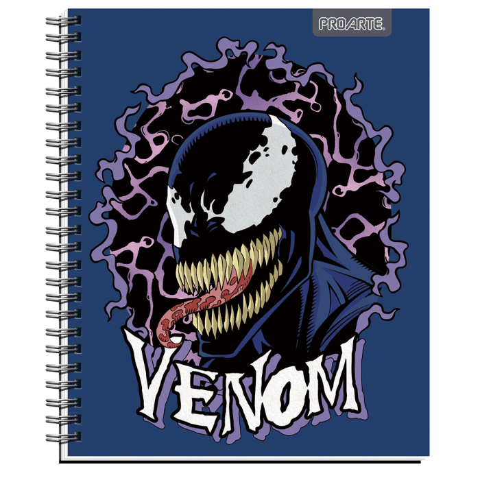 Cuaderno Universitario 7Mm 100Hj Tapa Dura Marvel Villanos1