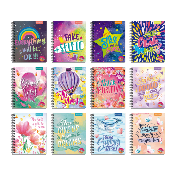 Cuaderno Universitario 7Mm 100Hj Color Life2